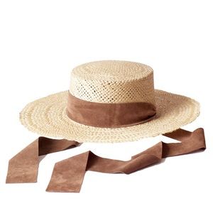 Janessa Leoné Nina Straw Hat (NWT)
